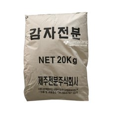 국산 감자전분20kg 제주전분주식회사, 20kg, 1개