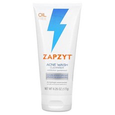 Zapzyt 여드름 클렌저 177G 6.25OZ), 1개