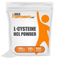벌크 서플리먼츠 닷컴BULK S.COM L HCl 모노하이드레이트 파우더 1kg, 17.6 Ounce (Pack of 1), 1개