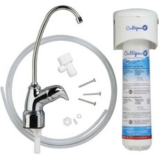 Culligan 컬리건 US 1 EZ-Change Under-Sink 식수 여과 시스템 전용 수도꼭지와 필터 3 000갤런 크롬, Advanced Filtration Cartridge, 1개