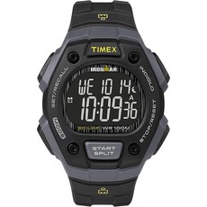 타이맥스 Timex 아이언맨 클래식 30 남성용 손목시계 풀 사이즈 쿼츠 스포츠 시계레진 스트랩 포함 블랙 18모델 TW5M18700 126498