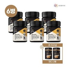 NZMA 녹용 마누카꿀 UMF 15+ (250g X 6병) + 로젠지 2통(60개), 250g