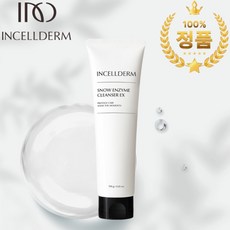 INCELLDERM 인셀덤 스노우엔자임클렌징 클렌징폼 탄산거품, 120g, 1개