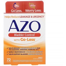 Azo Bladder Control Go-Less 함유 캡슐 72정