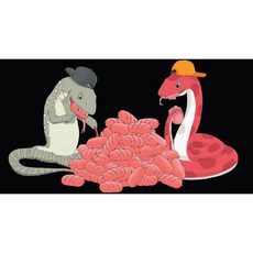뱀사료