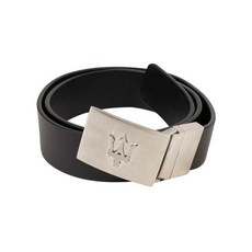 [해외]남자명품에르메네질도제냐벨트 NWT ERMENEGILDO ZEGNA x MASERATI Dark Brown Plaque Buckle Belt Size 85 450