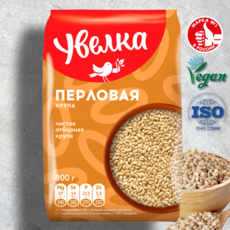 Увелка Премиум перловая крупа, 800 г