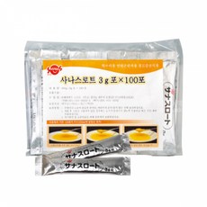 사나스 사나스로트 3g x 100포 점도증진제 연하곤란환자용, 1개, 3000g - 3000g