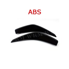 벤츠 GLA 클래스 X156 GLA200 GLA260 GLA45 14-17년 카본 프론트 범퍼 에어벤트 커버 안개등 핀스트립 ABS 4 PCS 카본, ABS 2 PCS