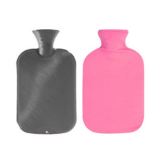 파쉬 양면빗살 핫팩 물주머니 2L 랜덤 발송 + 면쭈리커버 핑크, 3세트