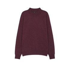 닥스 남성 19FW 와인 멜란지 울 니트 WMSW9D002D2