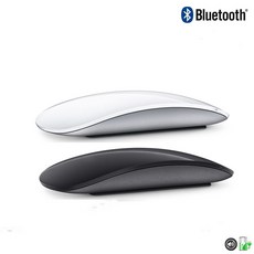 Apple Mac용 Bluetooth Wireless Magic Mouse 2 자동 충전식 컴퓨터 마우스 얇은 인체공학적 PC Office 마우스마이스, 02 Black