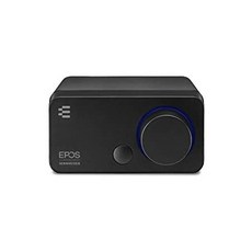 EPOS I sennheIser GSX 300 게임 영화 및 음악을위한 7 : 1 서라운드 고해상도 오디오 EQ 사전 설정이, BLACK_One Size, 상세 설명 참조0, 상세 설명 참조0