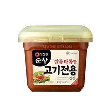 청정원 청정원 깔끔 매콤한 고기전용 쌈장 450g 박스, 12개