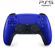 Sony Playstation PS5 듀얼센스 무선 컨트롤러 코발트 블루, CFI-ZCT1G09, 1개