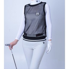 PG 케이시 여자 망사 라운드 여름조끼
