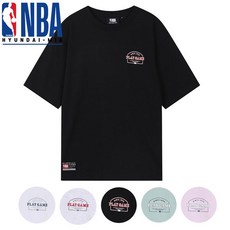 [선물추천]NBA 공용 기본 루즈핏 반팔 티셔츠 블랙 화이트 42NTS011