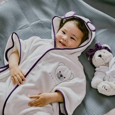 [더플라자호텔] 유아 샤워가운 (샤워가운 비치가운)