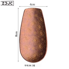 Z3JC 자동 티스푼 빈티지 미니 큐티 티스푼 티스푼 티스푼 티스푼 구리 커피빈주걱, 구제 벚꽃차는 1수, 1개