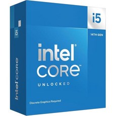 Intel® Core™ i5-14600KF 새로운 게이밍 데스크탑 프로세서 14 코어 6 P-코어 8 E-, 2) 프로세서 - Core™ i5-14600K, 없음, 없음
