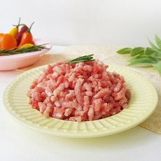 국내산 한돈 100% 돼지고기 뒷다리 다짐육 냉동 민찌 1kg, 1개