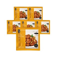 허닭식단 바삭한 닭강정 달콤간장맛, 6개, 200g