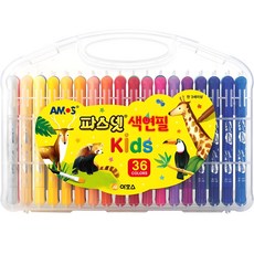 AMOS Parsnet 兒童彩色鉛筆 36p, 1套, 36色
