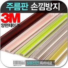 TI_마켓보물섬아이손 손낌방지 주름판 1m 여닫이문 문손끼임방지 여닫이문보호대 손보호대 여닫이문안전보호대 유리문손보호대부재시_문자요망, 굿__옐로우
