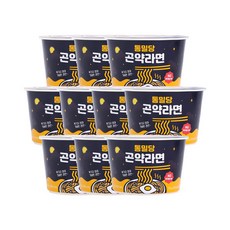 통밀당곤약라면
