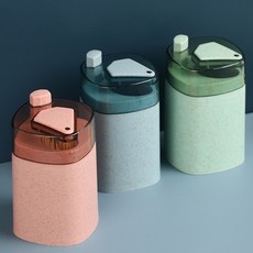 리빙셀렉트 원터치 이쑤시개통 요지통 케이스 보관함, 1개, 그린