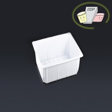 바베큐용기 (분식)실링용기 15호-5kg 화이트 x200개 일회용기 박스 떡볶이배달용기