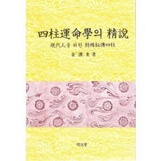 사주운명학의 정설, 명문당
