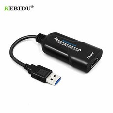 USB 3.0 HDMI 비디오 그래버 레코드 박스 PS4 게임용 USB 비디오 캡처 카드, 상세내용참조