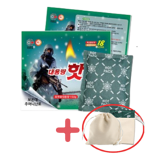 해피데이 포켓형 대용량 핫팩 150g, 120매