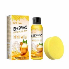 Beewax 천연 밀랍 가구 브라이트닝 스크래치 제거 마호가니 폴리싱 왁싱 솔리드 우드 플로어 케어 밀랍 폴리쉬, 1.6ml