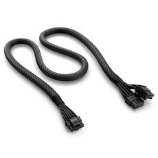NZXT 12VHPWR ADAPTER CABLE (0.65m) PCIe 5.0 16(12+4)핀 케이블, 1개, 0.65m