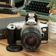 ["매장정리 원가판매"] 1990년대 필름카메라 캐논 Canon EOS Kiss+Canon EF 35-80mm+Canon Original Lens Cap&Eyepiece