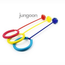 정군상점 LED 발목 줄넘기 점핑줄넘기, 1개
