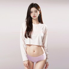 여성 순면 팬티 통기성과 편안한 에이치앤피플로 색상별 3매