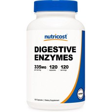 뉴트리코스트 Digestive Enzymes 효소 캡슐, 120정, 1개