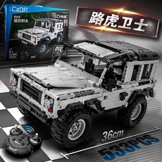 랜드로버 디펜더 무선조종 호환 레고 스포츠카, JEEP