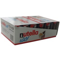 누텔라 앤고 막대과자, 52g, 12개
