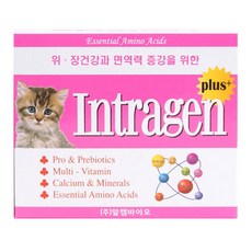 인트라젠 플러스 반려동물 영양제, 30회분, 장건강/유산균, 1개
