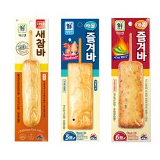 사조 대림 사조대림 튀긴새참바70g 10개+매콤즐겨바70g 5개+해물즐겨바70g 5개 총20개