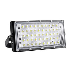 Royalways 방수 안뜰 홍수 빛 옥외 정원 안뜰 LED 투광 램프 안전 램프 슈퍼 밝은 LED 외부 보안 빛 일광, 6500K 쿨 화이트, 알루미늄