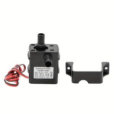 수조에어펌프 기포발생기 어항산소공급 12V DC 브러시리스 워터 펌프 매우 조용한 3M 240LH 잠수정 미니 전기, 1개
