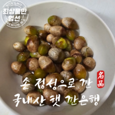 국산 햇 은행 손 정성으로 깐 은행 500g, 1박스, 손정성 햇 깐은행 500g대