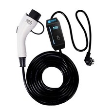 전기차 충전기 16A EV 3KW 케이블 충전 비상 완속, [02] 10미터 클래식 LED 조명타입 [지능형 이중, 1개