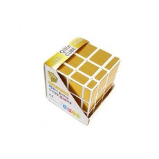 메탈투어 3X3 미러골드 두뇌개발 큐브, 00단품