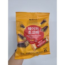 노브랜드 웨이퍼초코바220g, 3개, 220g